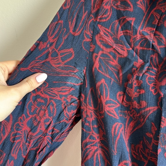 Jason Wu Collective Printed Shirt Dress - Size 4 - Picture 4 of 9